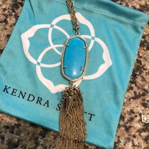 Kendra Scott Pendant Necklace in Turquoise